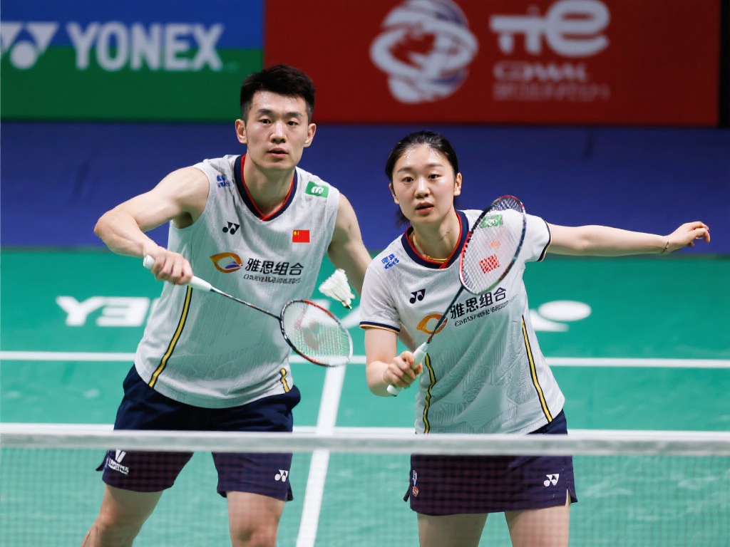 国羽对阵马来西亚队阵容揭晓 此外,混双组合郑思维/黄雅琼也被列入名单