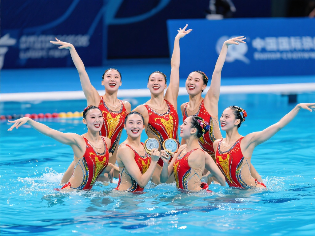 在国际体育舞台上，中国代表团总是能带来惊