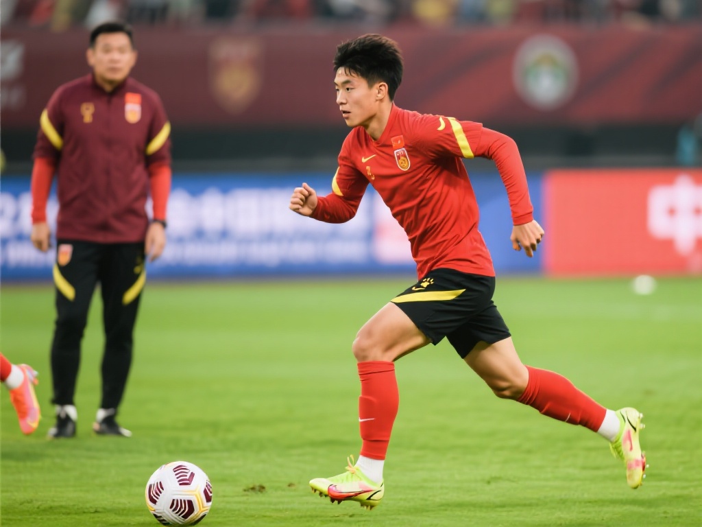 总台记者张宏达详析中国队最新出场名单 其中,张宏达特别提到了一位年轻新星的入选